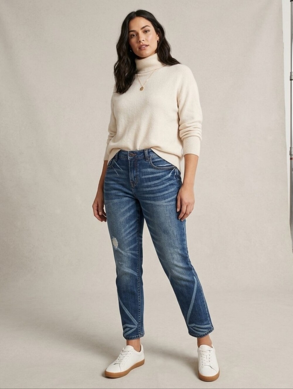 Miss Me Jeans 27 Basic Blue Boyfriend JB5201P32 Distressed Relaxed